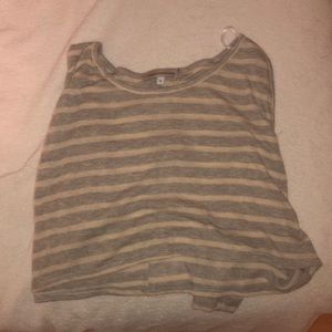 Shirt with stripes